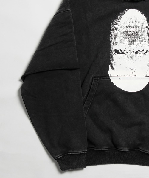NINE PATH（ナインパス）の「MUSK PULLHOODIE（パーカー・メンズ・ブラック/グレー・M/L）」の6枚目の写真