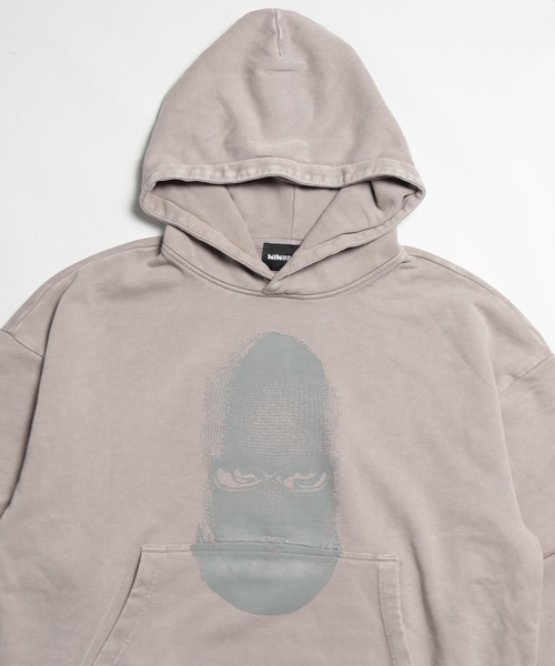 NINE PATH（ナインパス）の「MUSK PULLHOODIE（パーカー・メンズ・ブラック/グレー・M/L）」の9枚目の写真