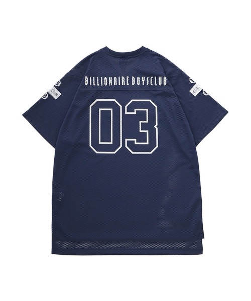 BILLIONAIRE BOYS CLUB（ビリオネア・ボーイズ・クラブ）の「BILLIONAIRE BOYS CLUB MESH FOOTBALL T-SHIRT BBCJP251C009（Tシャツ/カットソー・メンズ・ブラック/ネイビー・M/S/L）」の7枚目の写真