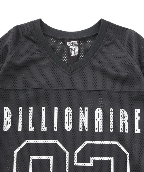 BILLIONAIRE BOYS CLUB（ビリオネア・ボーイズ・クラブ）の「BILLIONAIRE BOYS CLUB MESH FOOTBALL T-SHIRT BBCJP251C009（Tシャツ/カットソー・メンズ・ブラック/ネイビー・M/S/L）」の8枚目の写真