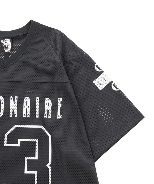 BILLIONAIRE BOYS CLUB（ビリオネア・ボーイズ・クラブ）の「BILLIONAIRE BOYS CLUB MESH FOOTBALL T-SHIRT BBCJP251C009（Tシャツ/カットソー・メンズ・ブラック/ネイビー・M/S/L）」の10枚目の写真
