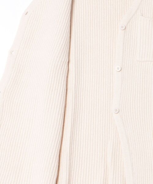 Studio Doe（スタジオドー）の「Studio Doe X-silhouette Knitted Vest（ベスト・レディース・ホワイト・SMALL）」の9枚目の写真