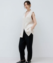 Studio Doe（スタジオドー）の「Studio Doe X-silhouette Knitted Vest（ベスト）」