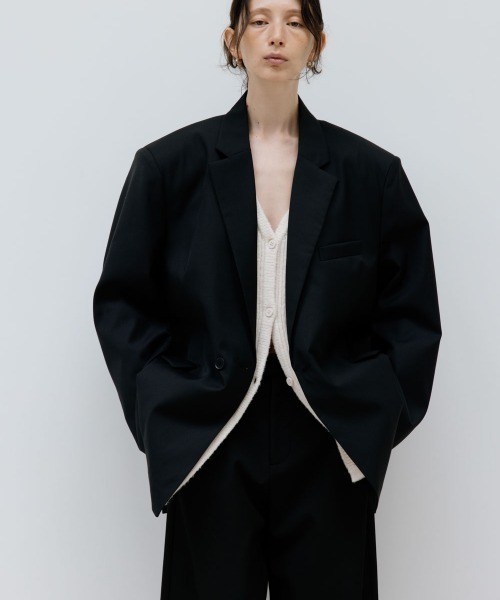 Studio Doe（スタジオドー）の「Studio Doe X-silhouette Knitted Vest（ベスト・レディース・ホワイト・SMALL）」の5枚目の写真