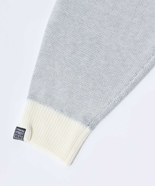 VISION STREET WEAR(ヴィジョンストリートウェア)の「2025AW VISION STREET WEAR/ヴィジョンストリートウエア オーバーサイズ ゴースト ジャガード刺繍ニット レディース メンズ(ニット/セーター・メンズ・オフホワイト/ブラック・M/L/LL)」の9枚目の写真