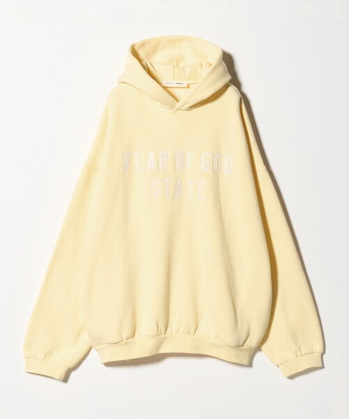 ESSENTIALS FEAR OF GOD フーディー FEAR OF GOD ESSENTIALS ジップアップ パーカー | ブラック