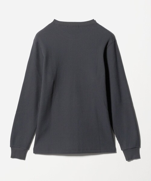 A DAY IN THE LIFE UNITED ARROWS(アデイインザライフユナイテッドアローズ)の「USAコットン 裏起毛 ワッフル カットソー<A DAY IN THE LIFE>(Tシャツ/カットソー・メンズ・ブラック/ライトグレー/ホワイト/ダークグレー・M/S/L)」の22枚目の写真
