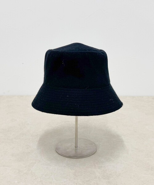 fredy emue(フレディエミュ)の「ステッチバスクハット(ハット・レディース・オフホワイト/ブラック・FREE)」の9枚目の写真