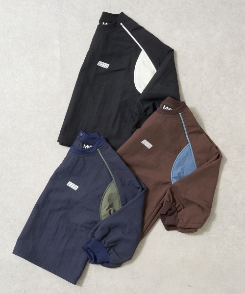 MNCM】【セットアップ可】プルオーバーピステトップス（ジャージ）｜b