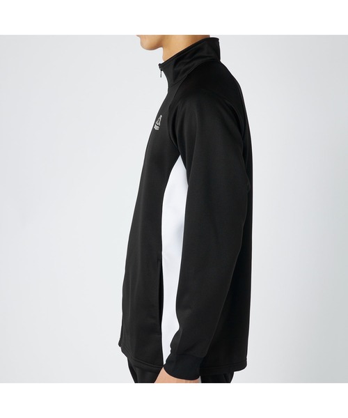 Kappa（カッパ）の「Kappa カッパ ブランド ワンポイント ロゴ 切替 裏起毛 ブリスタージャージ トラックジャケット（ジャージ・メンズ・ネイビー/ブラック・M/LL/L）」の11枚目の写真