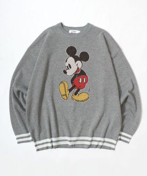 Disney(ディズニー)の「Disney(ディズニー)キャラクタージャガードニットセーター レディース/ミッキーマウス ミニーマウス 101匹わんちゃん おしゃれキャットマリー(ニット/セーター・レディース・ベージュ/スミクロ/ワインレッド/ピンク/ベージュ系その他/ホワイト系その他/ブラック/グレー/ブラック系その他/ブルー・M/L)」の6枚目の写真