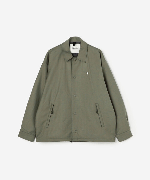 GYMPHLEX（ジムフレックス）の「Gymphlex | ウールライクツイル ジャケット MEN（その他アウター・メンズ・オリーブ/チャコール・M/L）」の2枚目の写真