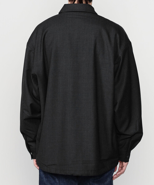 GYMPHLEX（ジムフレックス）の「Gymphlex | ウールライクツイル ジャケット MEN（その他アウター・メンズ・オリーブ/チャコール・M/L）」の16枚目の写真