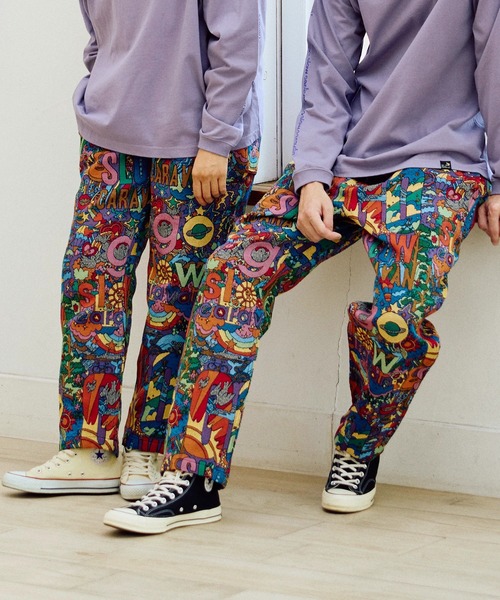 go slow caravan(ゴースローキャラバン)の「ゴブラン織り ハイクパンツ(その他パンツ・メンズ・パープル系その他・SMALL/LARGE/MEDIUM/X-LARGE)」の1枚目の写真