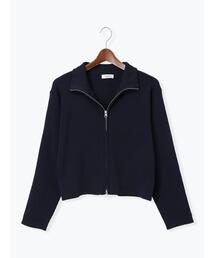 Te chichi TERRASSE | Wジップハイネックリブカーディガン(カーディガン/ボレロ)