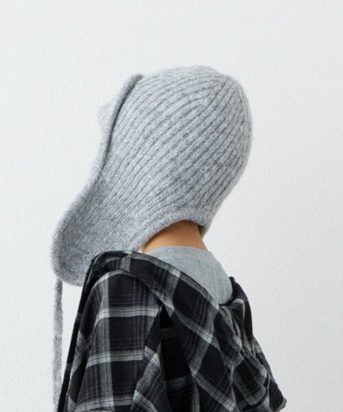 CIAOPANIC TYPY（チャオパニックティピー）の「【KIDS】耳付き2WAYニット帽（ニットキャップ/ビーニー・キッズ・ブラック/グレー/オフホワイト・ONE SIZE）」の19枚目の写真