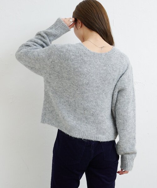 Kastane（カスタネ）の「【一部店舗限定/4色展開】B ブークレニットプルオーバー（ニット/セーター・レディース・アイボリー/グレー/グリーン/ブラウン・FREE）」の18枚目の写真