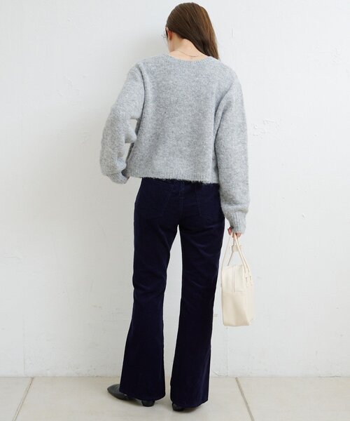 Kastane（カスタネ）の「【一部店舗限定/4色展開】B ブークレニットプルオーバー（ニット/セーター・レディース・アイボリー/グレー/グリーン/ブラウン・FREE）」の22枚目の写真