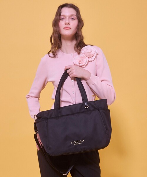 TOCCA（トッカ）の「TRAVERSA MOTHERS TOTE マザーズバッグ（トートバッグ・レディース・ネイビー系/ブラック系/ライトグレー系・F）」の5枚目の写真