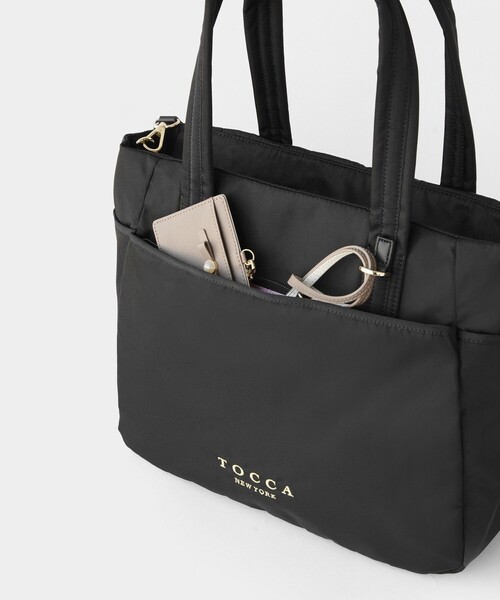 TOCCA（トッカ）の「TRAVERSA MOTHERS TOTE マザーズバッグ（トートバッグ・レディース・ネイビー系/ブラック系/ライトグレー系・F）」の11枚目の写真