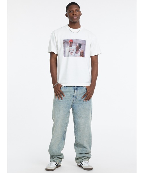 GUESS JEANS(ゲスジーンズ)の「GUESS JEANS ×Allen Iverson TEE 2 APAC アレン アイバーソン コラボTシャツ(Tシャツ/カットソー・メンズ・ホワイト・MEDIUM/LARGE/X-LARGE/XX-LARGE/SMALL)」の4枚目の写真