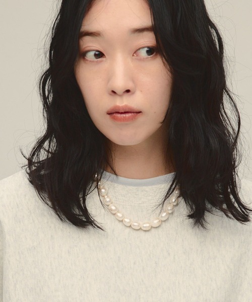 セール】【eL】Short Pearl Necklace/602207（ネックレス）｜JEANASIS