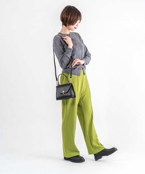 GIANNI NOTARO（ジャンニノターロ）の「【GIANNI NOTARO 】ミニフラップハンドバッグ　ショルダーバッグ　本革（ショルダーバッグ・レディース・ブラック/ホワイト/ベージュ系その他・FREE）」の20枚目の写真