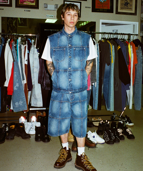 WKNDRS（ウィーキャンドース）の「PATCH WORK DENIM VEST (DENIM)（ベスト・レディース・その他・MEDIUM/LARGE）」の7枚目の写真