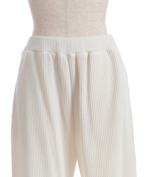 axes femme(アクシーズファム)の「フリル×レースワッフルパンツ(その他パンツ・レディース・ホワイト/ブラック・FREE)」の18枚目の写真