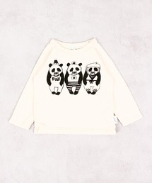 JIPPON（ジポン）の「パンダプリントトレーナー/日本製（スウェット・キッズ）」