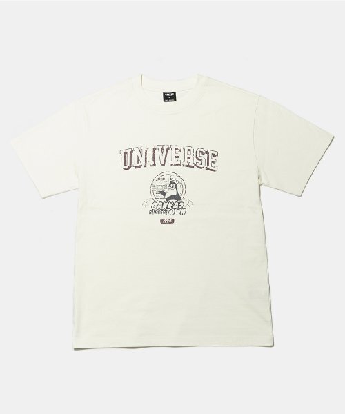 GAKKAI UNIONS（ガッカイユニオンズ）の「[16水]ユニバースバーガータウン半袖Tシャツクリーム（Tシャツ/カットソー・レディース・その他・LARGE/MEDIUM）」の2枚目の写真
