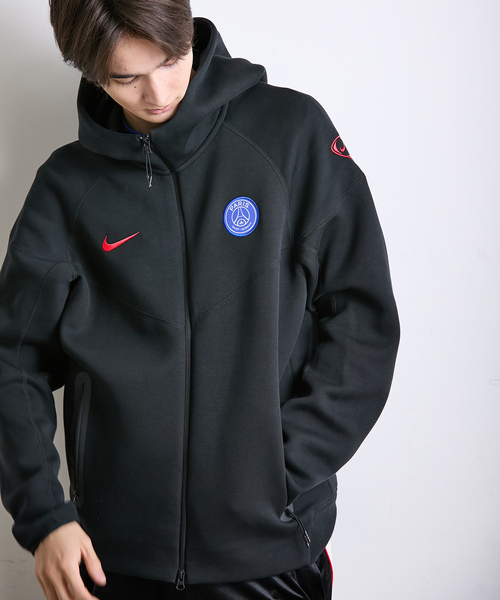 NIKE / ナイキ】PSG MNSW TCH FLC HOODIE FZWR 3R HQ3872- 010