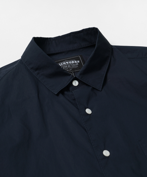 FRIZMWORKS(フリズムワークス)の「TYPEWRITER HALF SHIRT _ NAVY(シャツ/ブラウス・メンズ・その他・MEDIUM/LARGE/X-LARGE)」の3枚目の写真