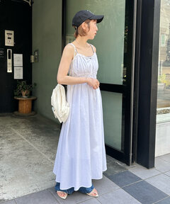 LILASIC】半端袖エスニックワンピース（ワンピース）｜FUNALIVE