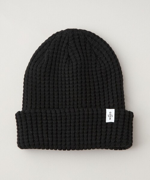 coen（コーエン）の「【ギフトにおすすめ】ワッフルニットワッチ（ニットキャップ/ビーニー・メンズ・ダークグリーン/ネイビー/ダークブラウン/ワイン/ブラック/オレンジ・FREE）」の12枚目の写真