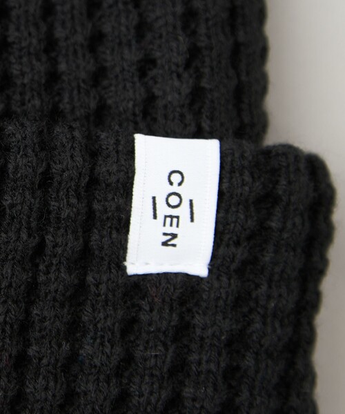coen（コーエン）の「【ギフトにおすすめ】ワッフルニットワッチ（ニットキャップ/ビーニー・メンズ・ダークグリーン/ネイビー/ダークブラウン/ワイン/ブラック/オレンジ・FREE）」の15枚目の写真