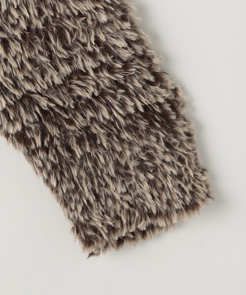 セール】ファー ニット コート（ノーカラージャケット）｜FREAK'S