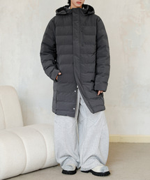 neos（ネオス）の「【neos】シームレス 撥水加工 ボリュームネック ダウン ロングコート（ダウンジャケット/コート）」