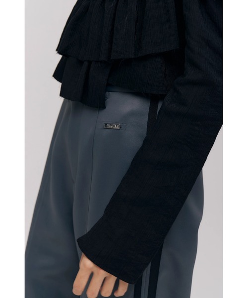 FELICITY(フェリシティ)の「Side Line Pants(その他パンツ・レディース・ブラック/チャコール・2/1)」の8枚目の写真