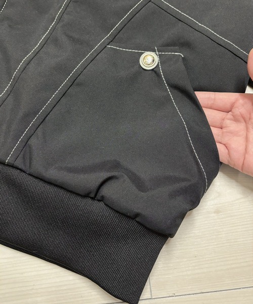 NANEA（ナネア）の「裏ボアファーフーディブルゾン（ブルゾン・レディース・ブラック/カーキ・SMALL/MEDIUM/LARGE/X-LARGE）」の22枚目の写真