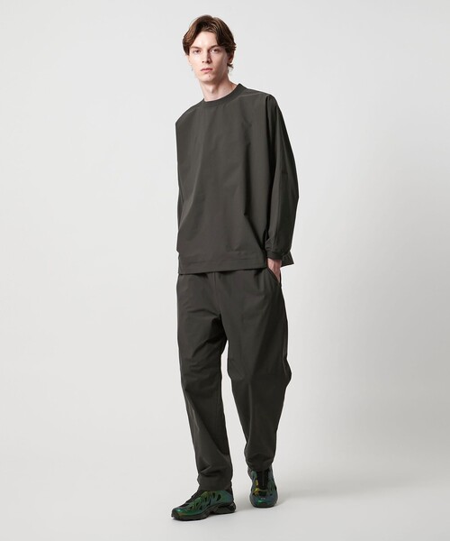 UNITED ARROWS & SONS by DAISUKE OBANA（ユナイテッドアローズアンドサンズバイダイスケオバナ）の「＜D.O UNITED ARROWS BY DAISUKE OBANA＞ TFT WIDE TPD PANTS/イージーパンツ（その他パンツ・メンズ・ダークグリーン/オリーブ/ライトグレー・XL/M/L/S）」の5枚目の写真