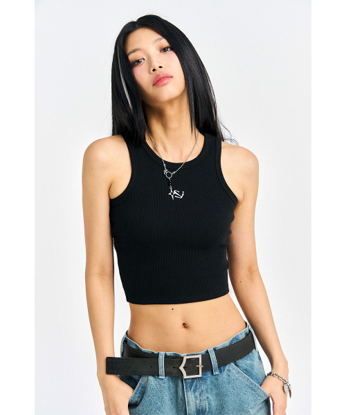 SCHISM INDUCING(スキズムインデューシング)の「SCHISM TANK TOP, BLACK(Tシャツ/カットソー・レディース・その他・FREE)」の10枚目の写真
