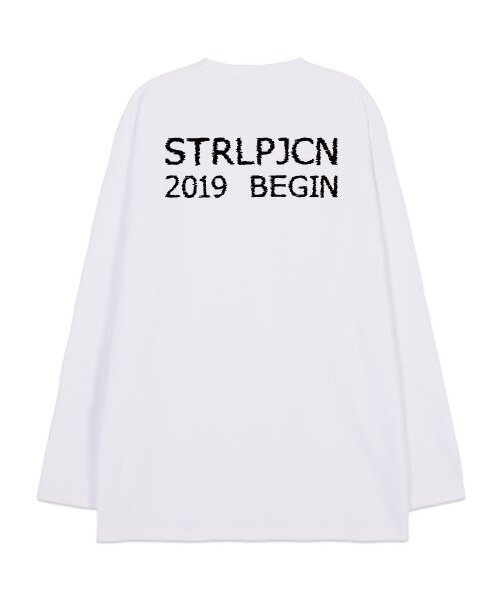 ASTRAL PROJECTION(アストラルプロジェクション)の「エイピースタジオ ビギン オーバーサイズ ロングスリーブTシャツ_ホワイト(Tシャツ/カットソー・メンズ・その他・LARGE/MEDIUM/X-LARGE/XX-LARGE)」の1枚目の写真
