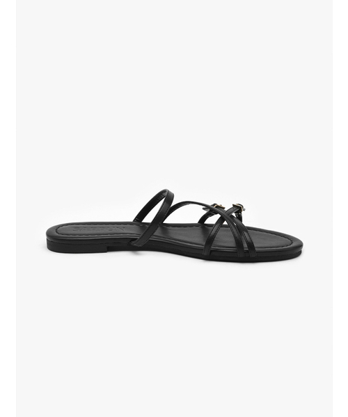 SAPPUN(サプン)の「Leons Buckle Strap Slippers (1cm)(サンダル・レディース・ホワイト/ブラック/シルバー・22.5cm/23cm/23.5cm/24cm/24.5cm/25cm/25.5cm)」の7枚目の写真