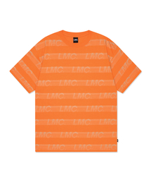 LMC( )��BLIND ITALIC STRIPE TEE orange(T�V���c/�J�b�g�\�[)