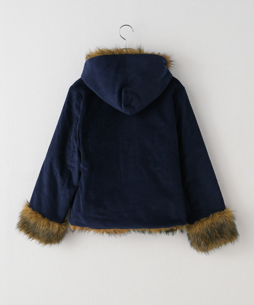 ジャケット・アウター Afb REVERSIBLE FUR JACKET AFB / エーエフビー REVERSIBLE FUR JACKET