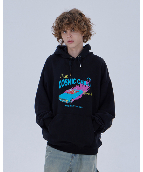 DYSFUNCT(ディスファンクト)の「COSMIC CHILL HOODIE (BLACK)(パーカー・メンズ・その他・MEDIUM/LARGE)」の4枚目の写真