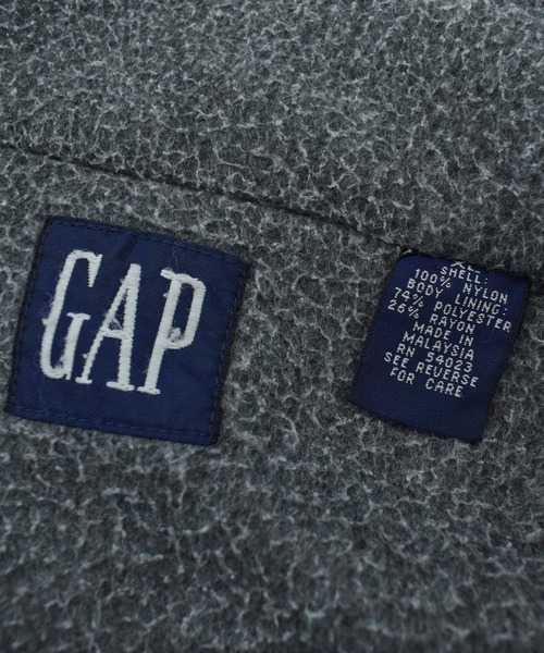 GAP（ギャップ）の「【USED】90’s GAP フリースライナー ナイロンジャケット（ナイロンジャケット・メンズ・グリーン・X-LARGE）」の7枚目の写真