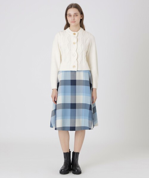 RoKo様未使用タグ付き ブルーレーベルクレストブリッジ アルパカ ニットカーデ セール】【限定カラーあり】ヘアリーアルパカウールカーディガン