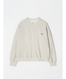 NUS（ナス）の「YEI Small Logo mtm(oatmeal)（スウェット）」
